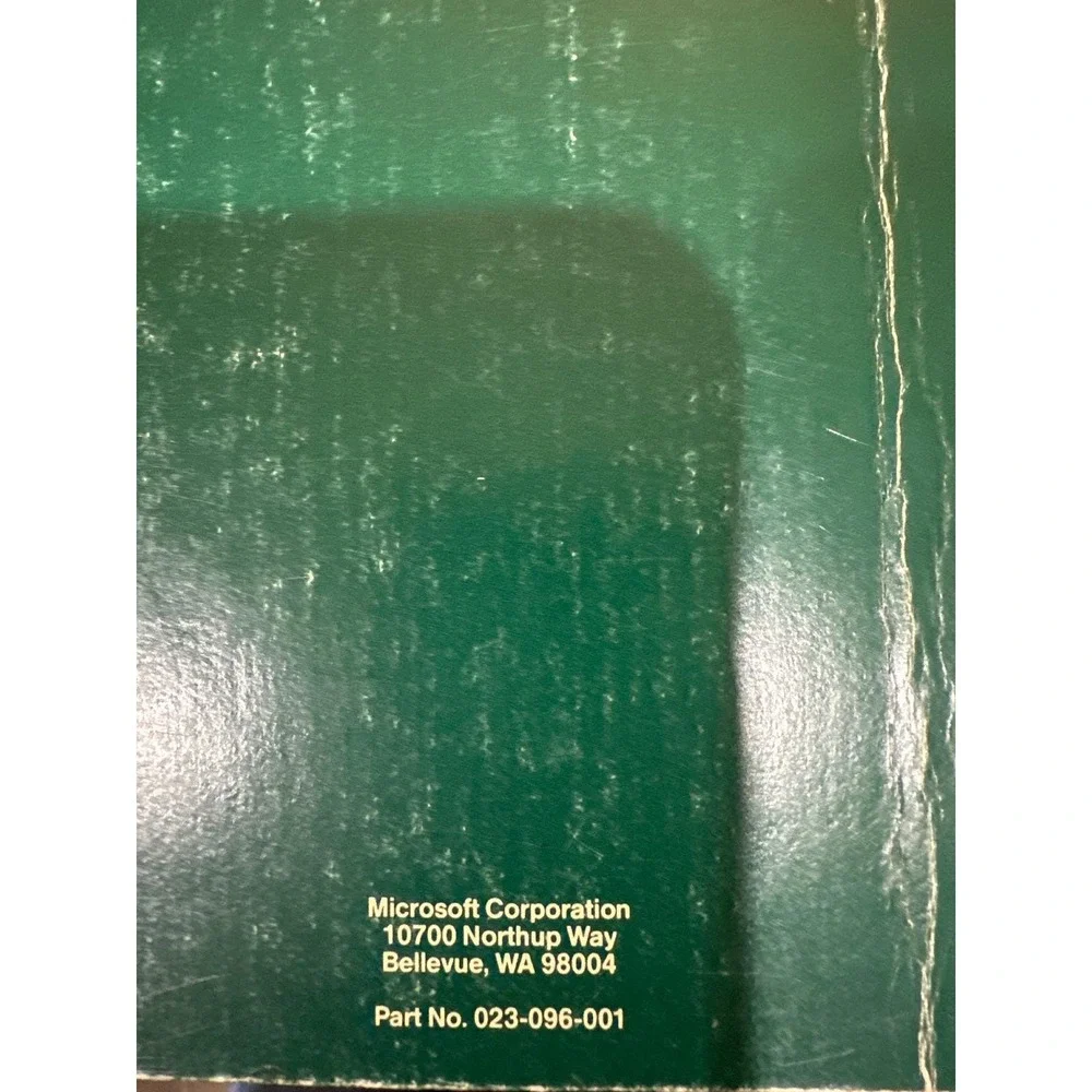 1984 Microsoft MULTIPLAN Manual Spreadsheet Macintosh 128K Vintage‎ Computing